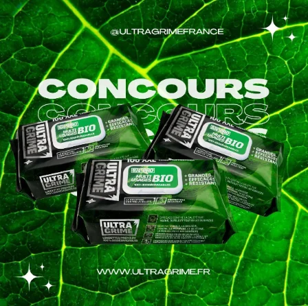 Visuel de concours Instagram pour @ultragrimefrance